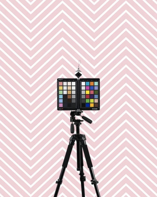 Ella Bella Chevron Pink Baby Photoshoot Background 4ft