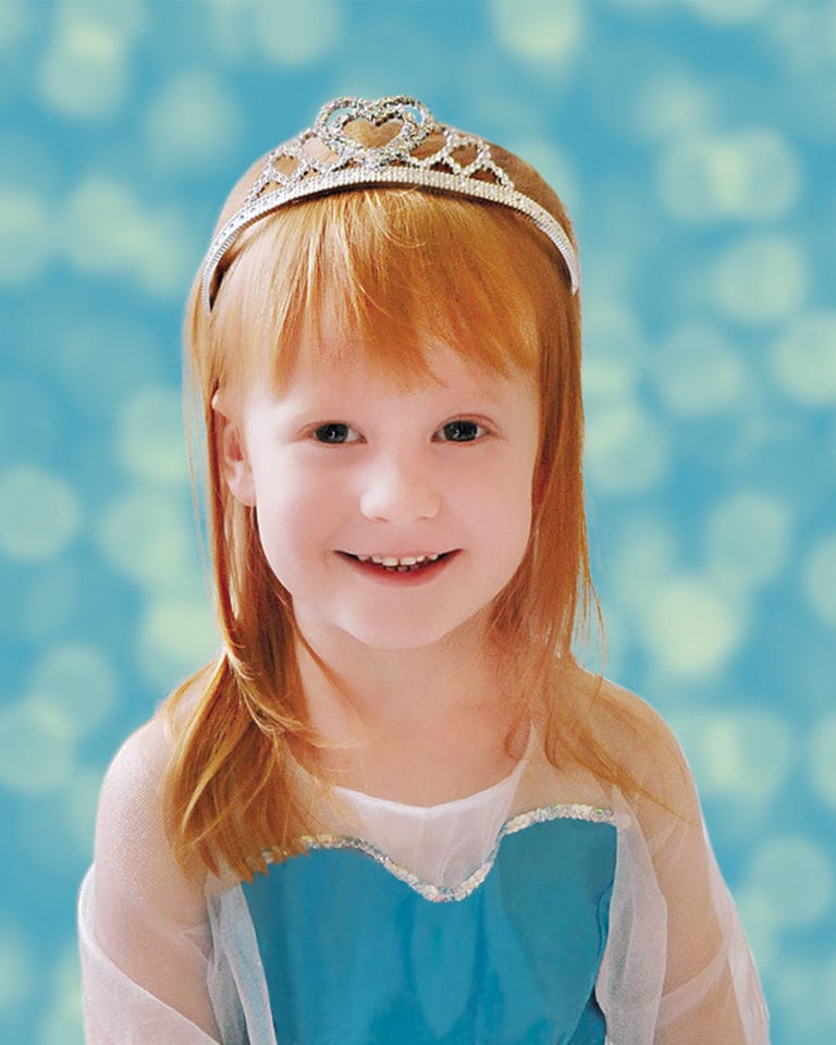 Ella Bella Blue Bokeh Baby Photoshoot Background 4ft