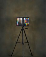 QUE-043 Polished Bronze Handpainted Backdrop 2 - StudioBackdrops.com