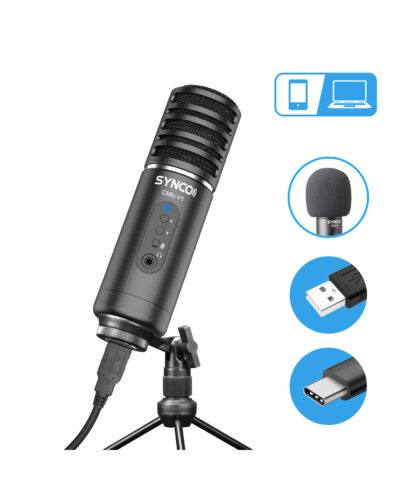 Synco CMic-V10 Condenser Microphone with XLR 3-Pin Connection