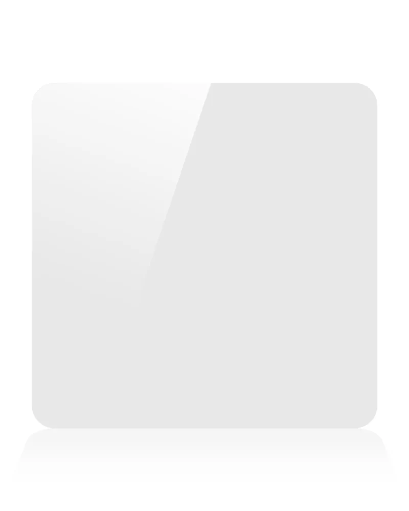 AriesX Square Acrylic Reflector White