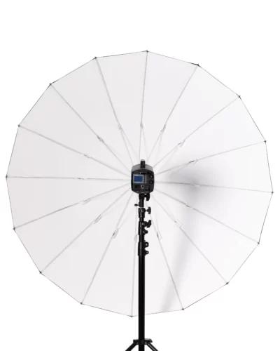 AriesX Lux Parabolic Umbrella White 180cm