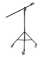 AX-WU-ACBS-117W AriesX StarX Boom Light Stand Wheeled (5) - StudioBackdrops.com