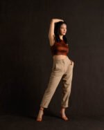 BB-RV-002 Cinnamon Reversible Mottled Backdrop (2) - StudioBackdrops.com