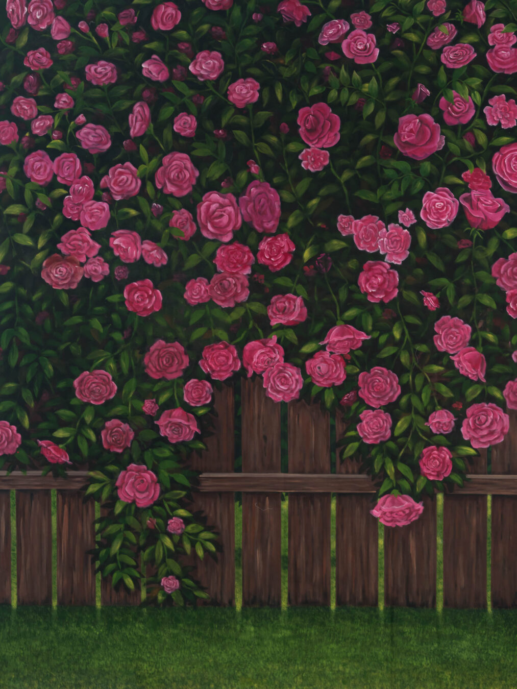 Baroque Studio Handpainted Canvas Background – Rose Vineyard | Baby ...