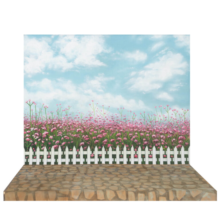 Baroque Studio Handpainted Canvas Background Americana