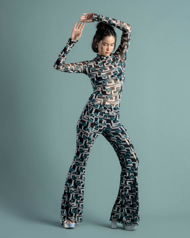 Indus Papers Studio Background #176 Mineral Blue