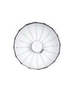 AX-WU-QBDW-065 AriesX QuiX Beauty Box with Grid 65cm White 1 - StudioBackdrops.com