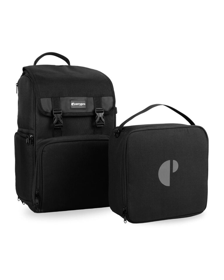 CarryPro Pango V2.0 Camera Bag Travel Backpack (Jet Black)