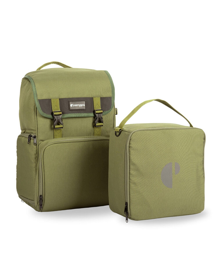 CarryPro Pango V2.0 Camera Bag Travel Backpack (Olive Green)
