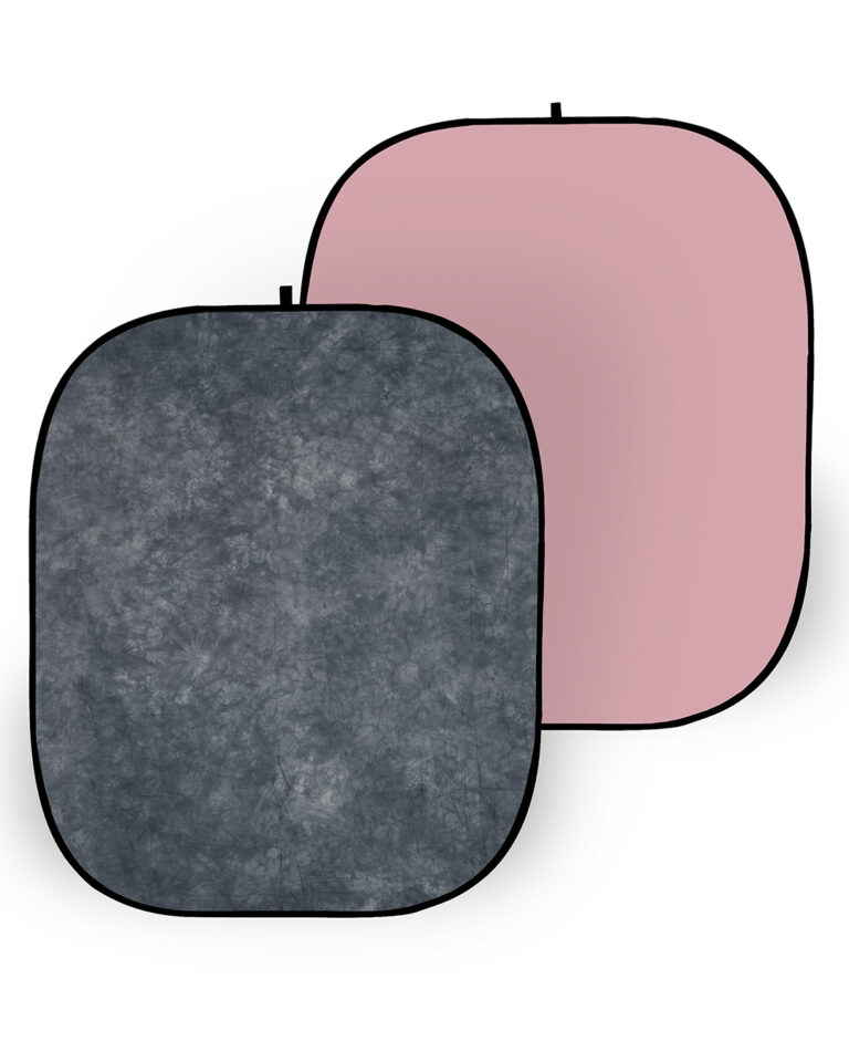 Twistflex Collapsible Flex Backdrop Charcoal Blush (Textured)