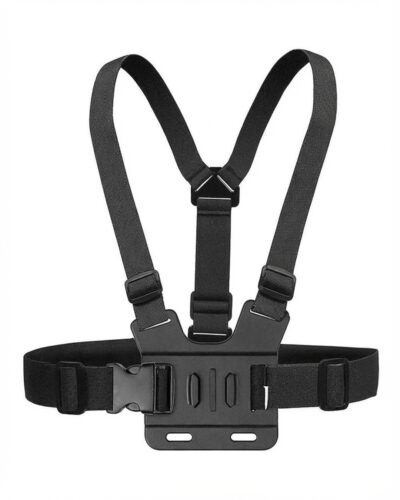AriesX SecureGrip Chest Mount Camera Strap for Action Cameras